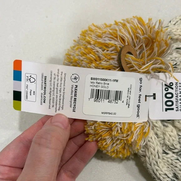 Smartwool Multicolor Knitted Beanie - Picture 4 of 8